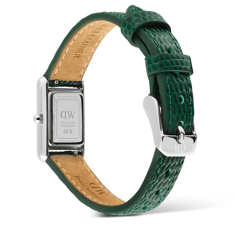 Bound Mini Green Lizard Silver