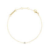 Mirelle Solitaire Bracelet Gold
