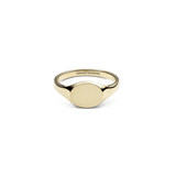 Classic Mini Signet Ring Gold