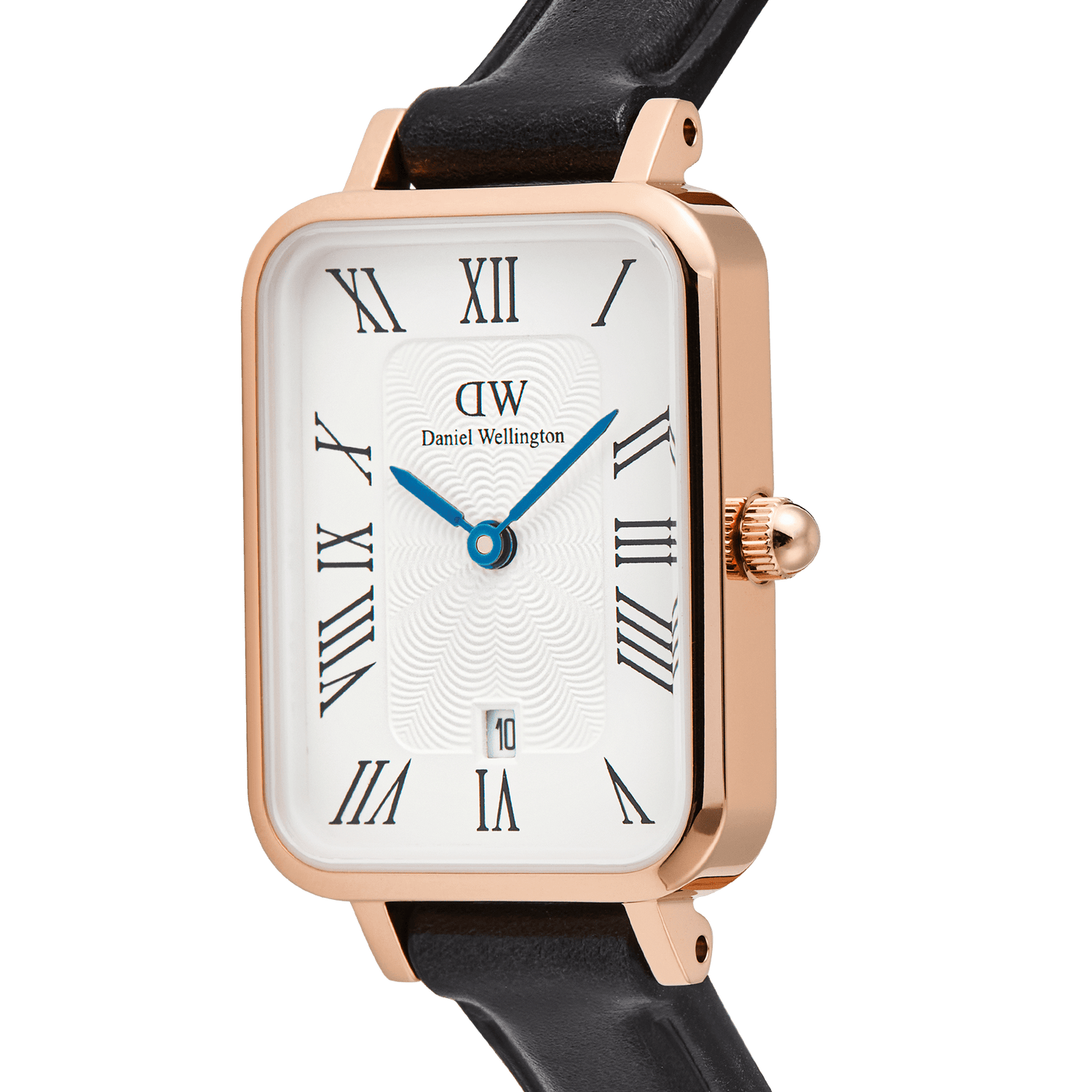 Quadro Roman Numerals Date Sheffield Rose Gold