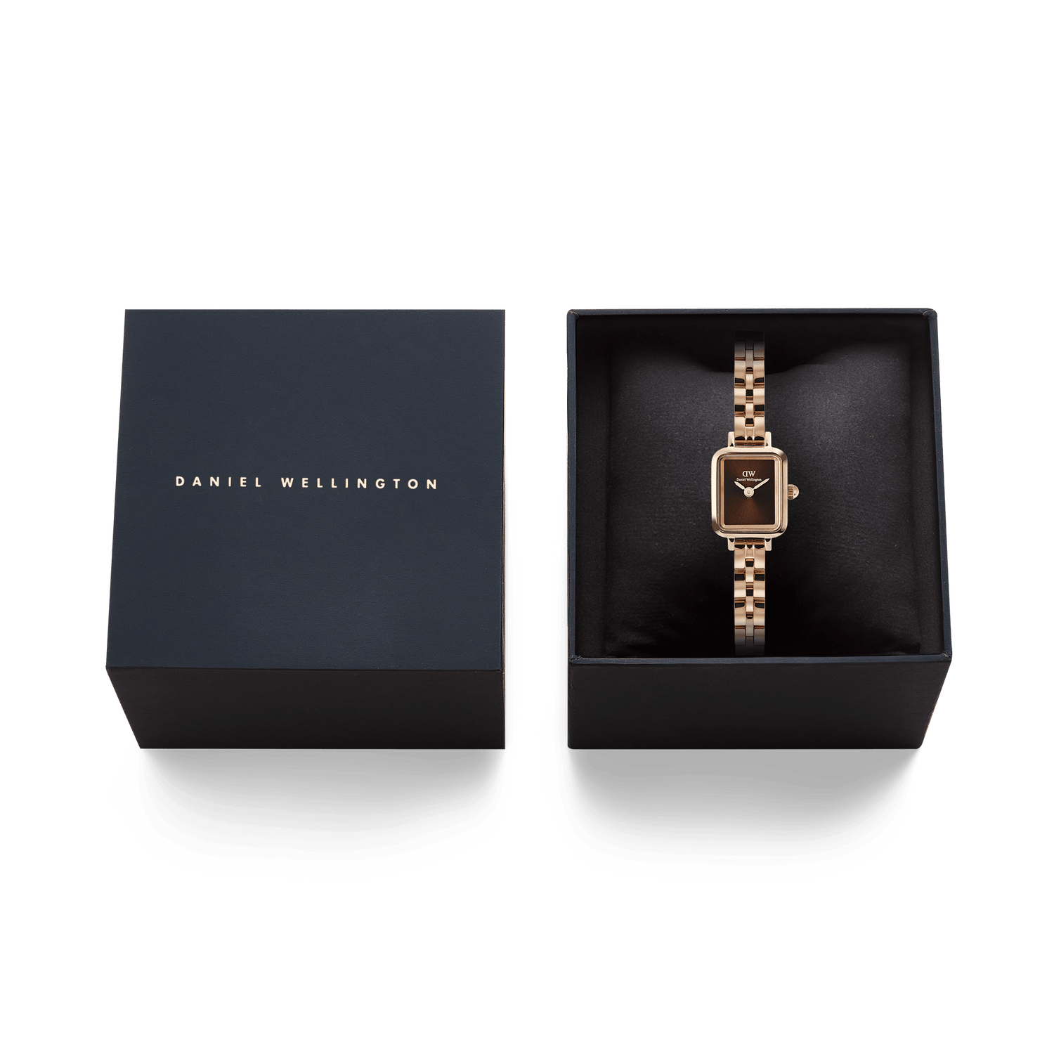 Quadro Mini Arch 3-link Amber Sunray Rose Gold