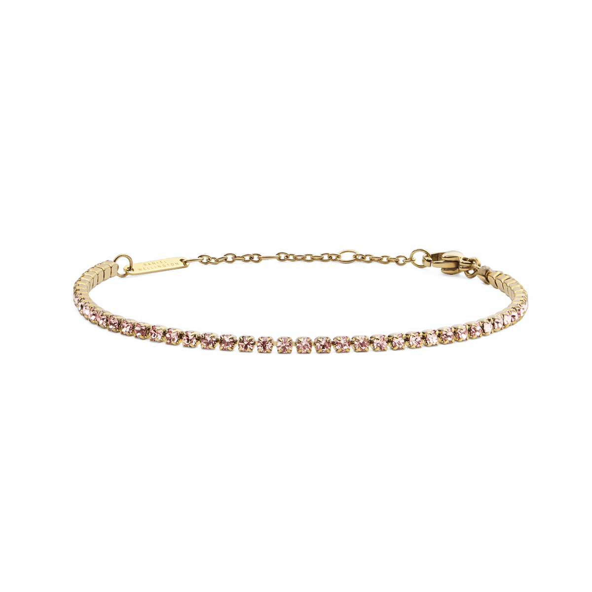 Classic Tennis Vintage Rose Bracelet Gold