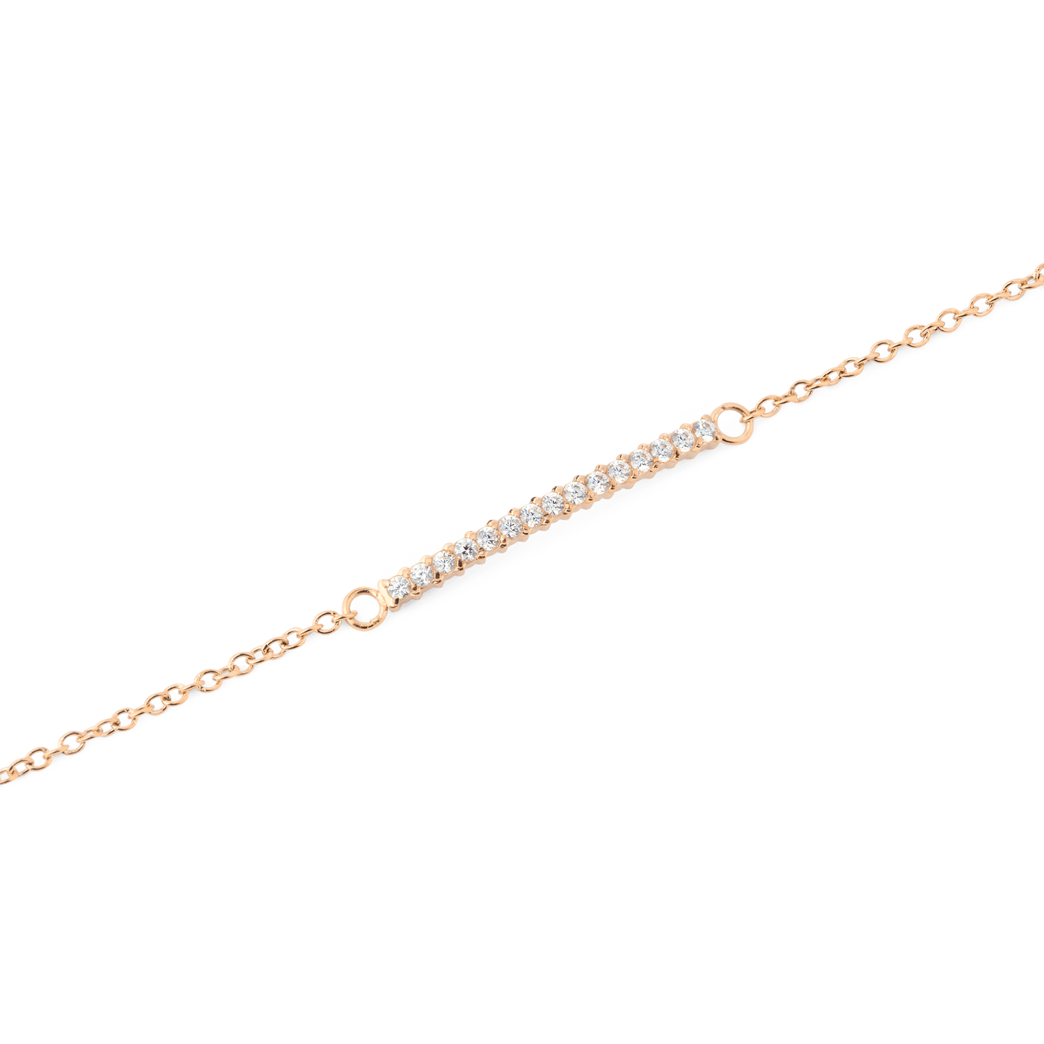 Mirelle Eternity Bracelet Rose Gold