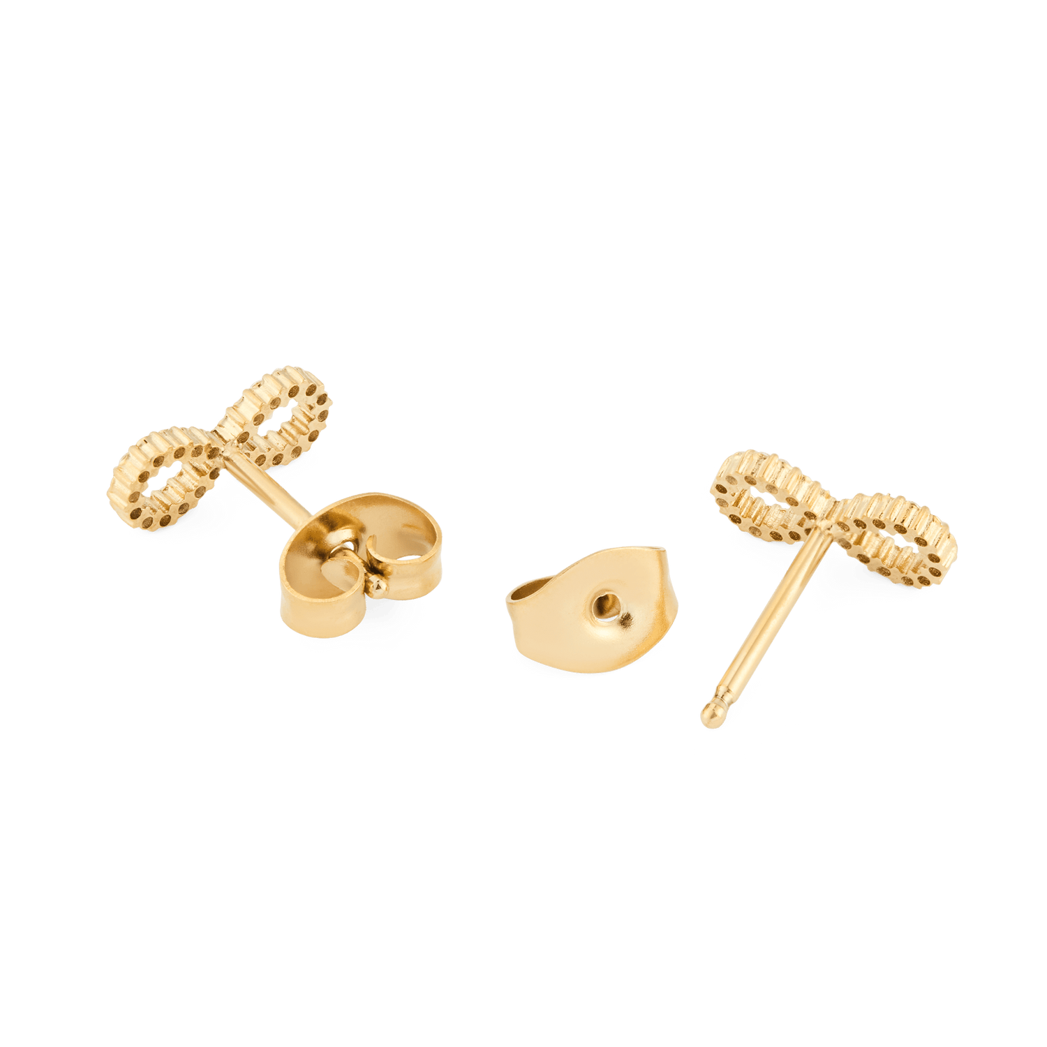 Mirelle Infinity Earrings Gold