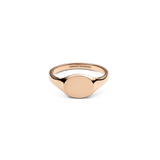 Classic Mini Signet Ring Rose Gold