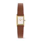 Bound Mini Light Brown Lizard Gold