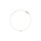 Crystal Zodiac Chain Bracelet Gold
