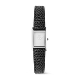 Bound Mini Black Lizard Silver