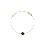 Audrey Bracelet Black Agathe Gold
