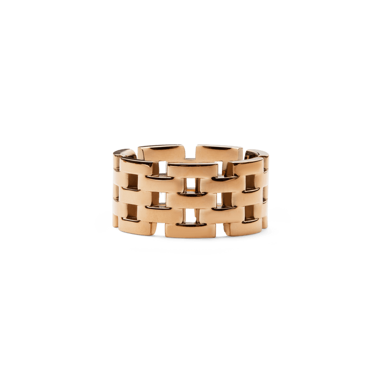 5-Link Ring Rose Gold