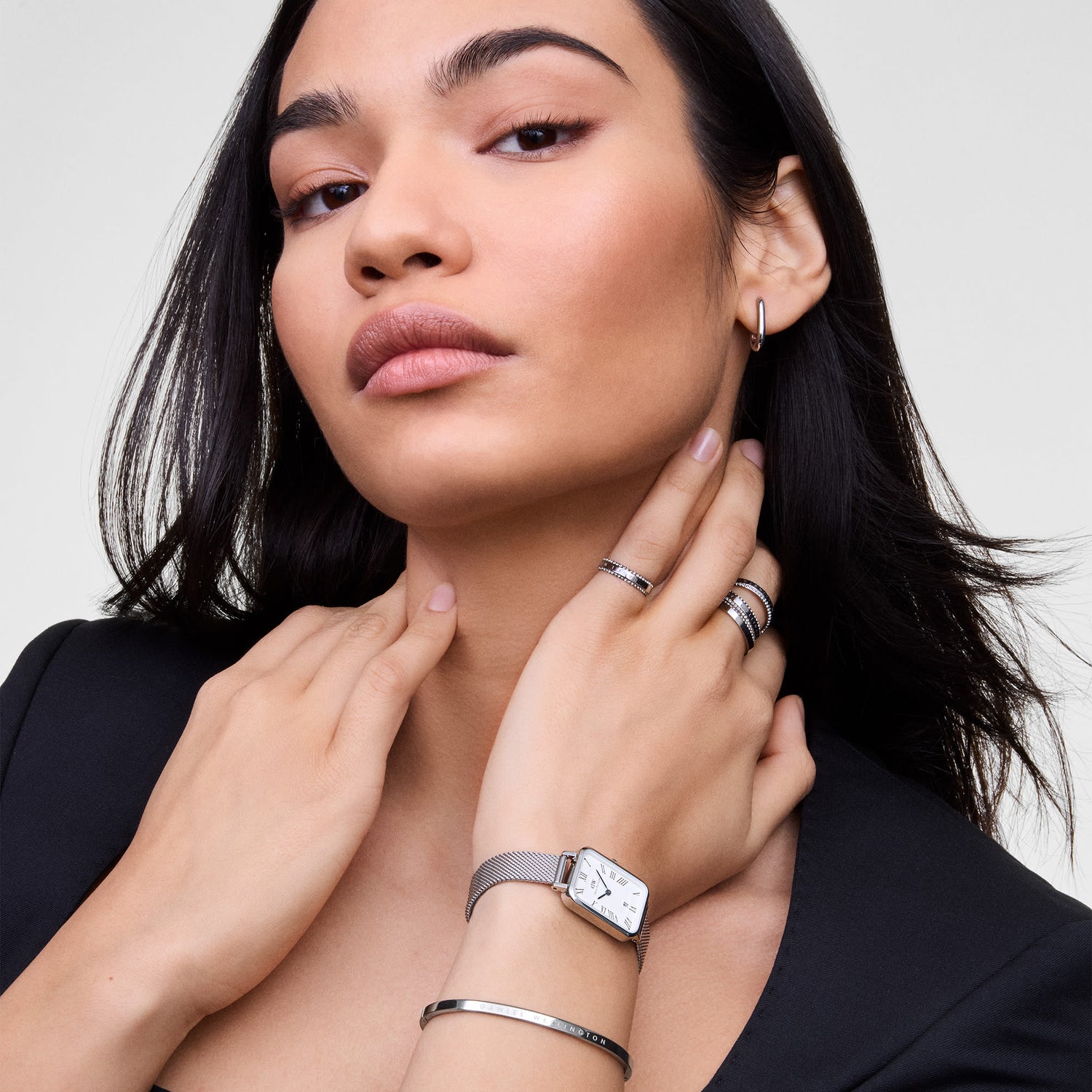 Quadro Sterling  Roman Numerals Date
