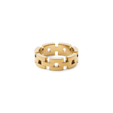 3-Link Ring Gold