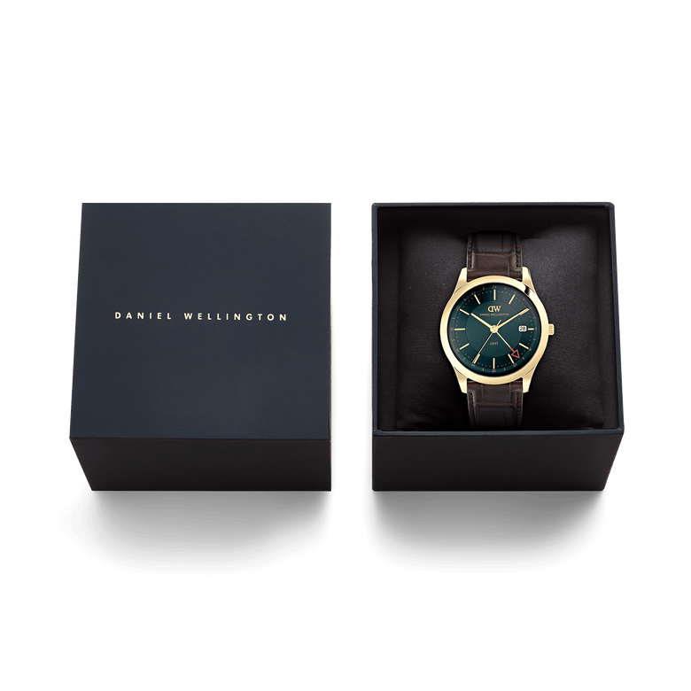 Pathfinder GMT Brown-Croc Green Gold