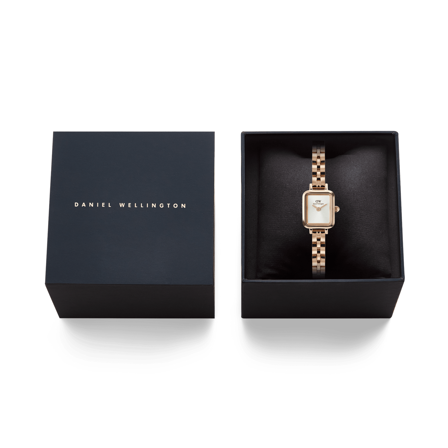 Quadro Mini Arch 3-link White Sunray Rose Gold