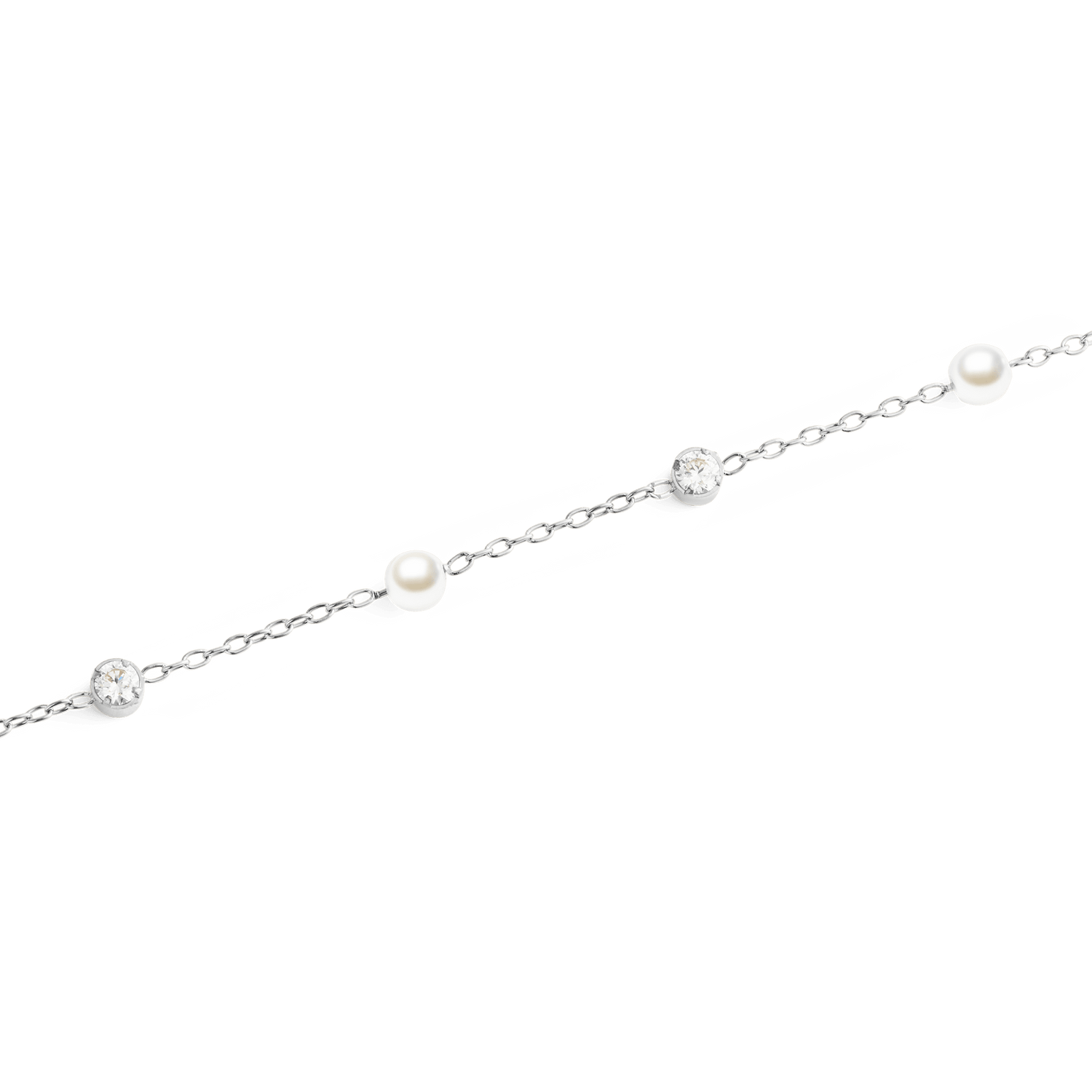 Pearl Bracelet Silver