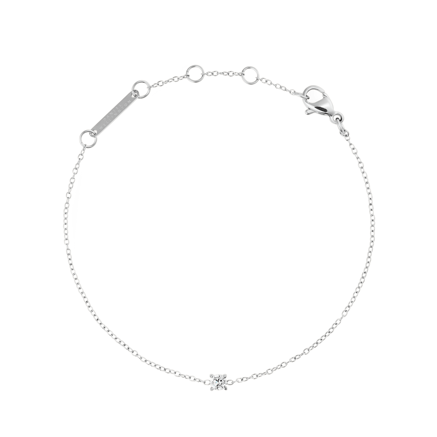 Mirelle Solitaire Bracelet Silver