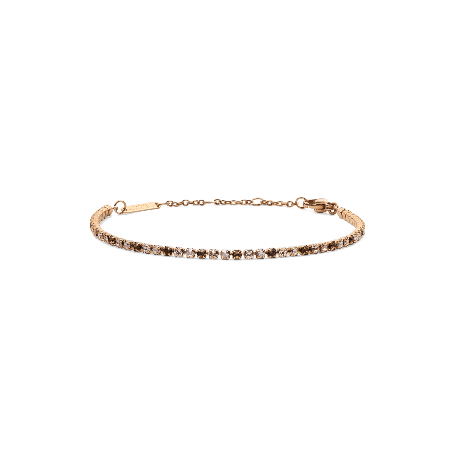 Classic Tennis Bracelet Honey Combo Rose Gold