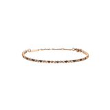 Classic Tennis Bracelet Honey Combo Rose Gold