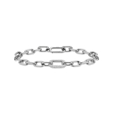 Crystal Link Bracelet Silver