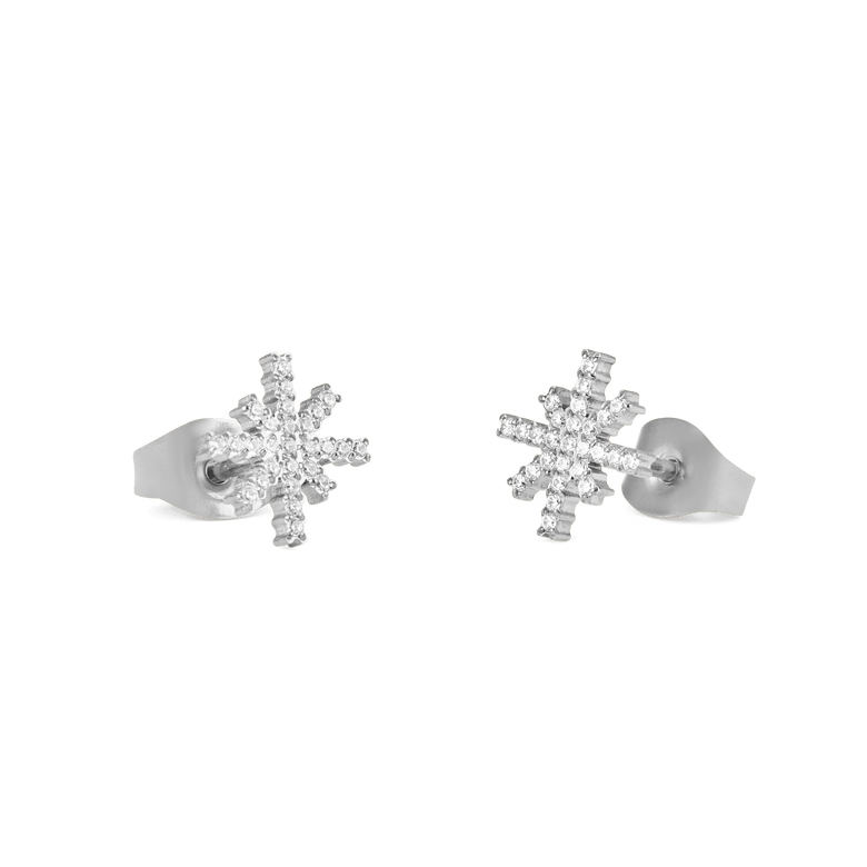 Mirelle Star Earrings Silver