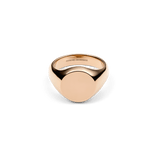 Classic Signet Ring Rose Gold
