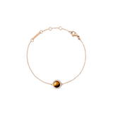 Audrey Bracelet Tiger Eye Rose Gold