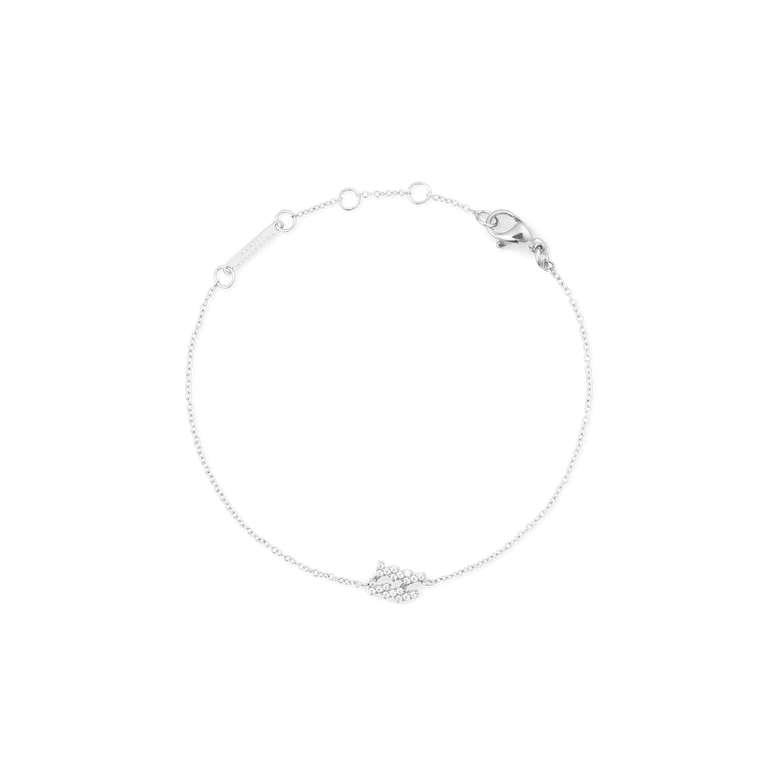 Crystal Zodiac Chain Bracelet Silver