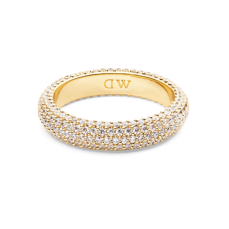 Pavé Ring Gold 5 mm