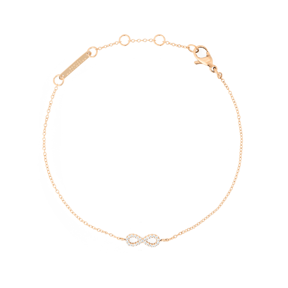 Mirelle Infinity Bracelet Rose Gold