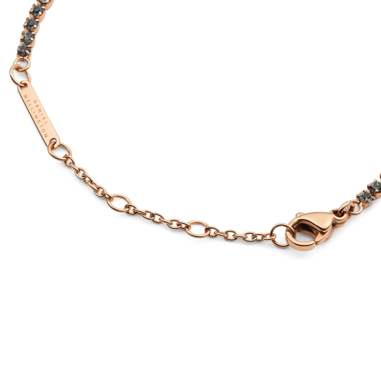 Classic Tennis Bracelet Nightfall Rose Gold