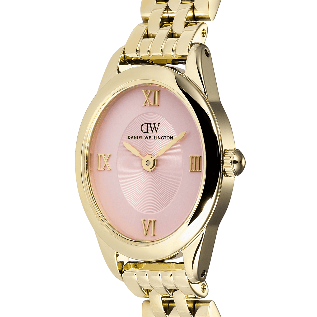 Ophelia Mini Vintage Rose Beans Link Gold