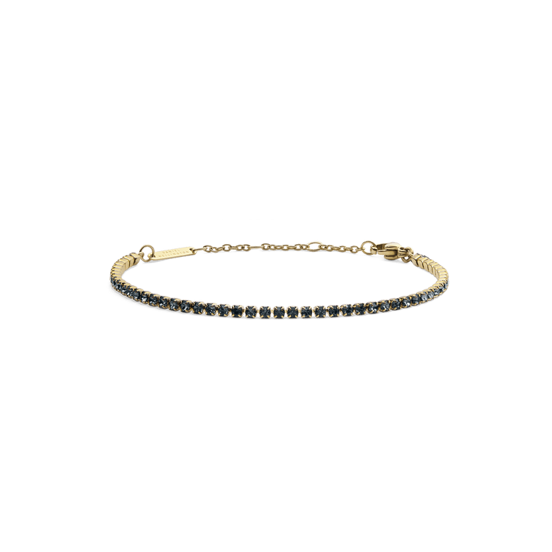 Classic Tennis Bracelet Nightfall Gold