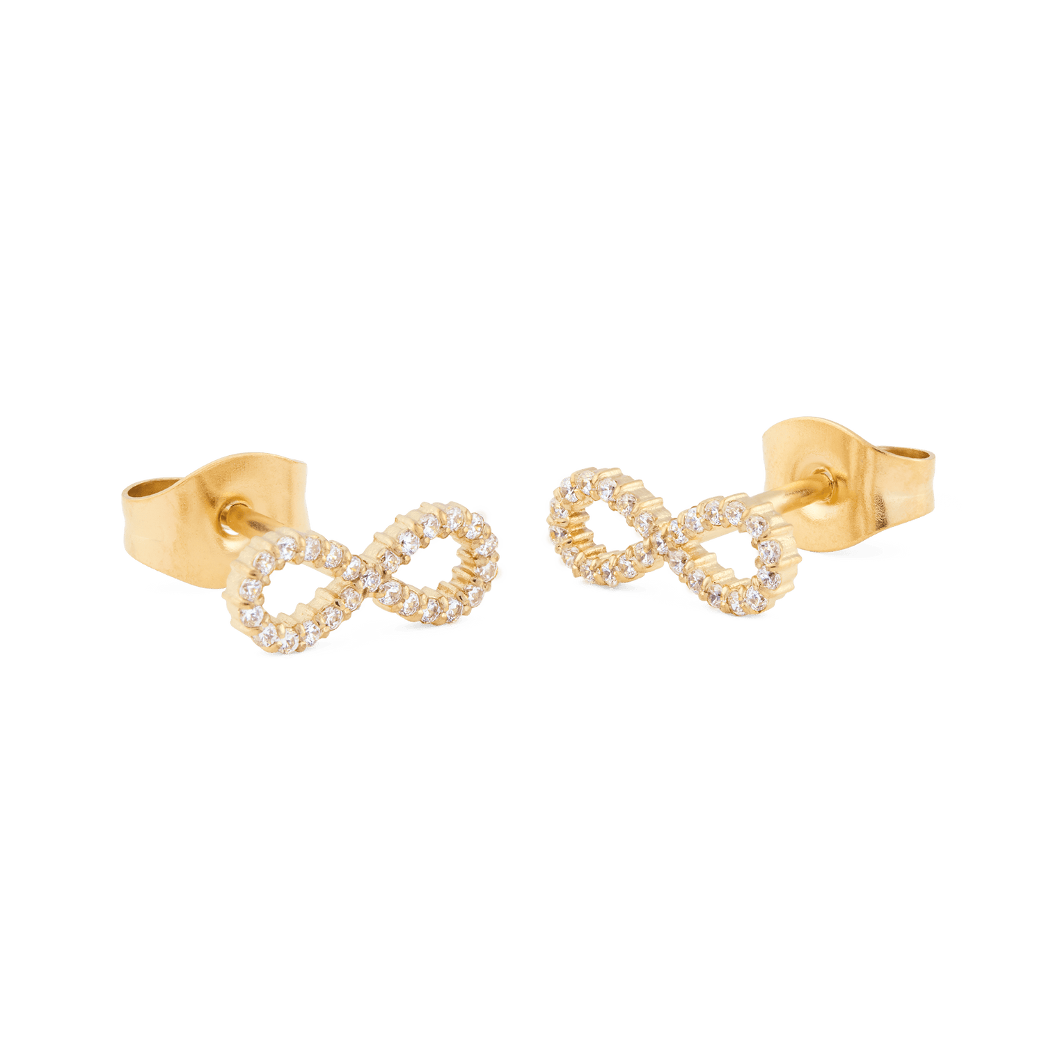 Mirelle Infinity Earrings Gold
