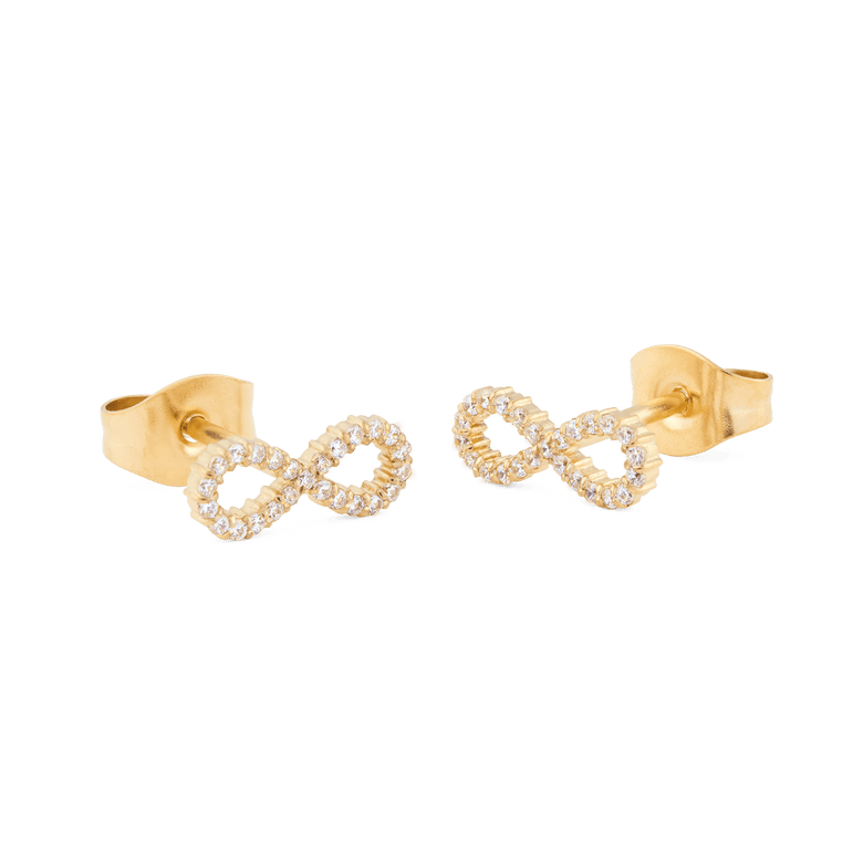 Mirelle Infinity Earrings Gold