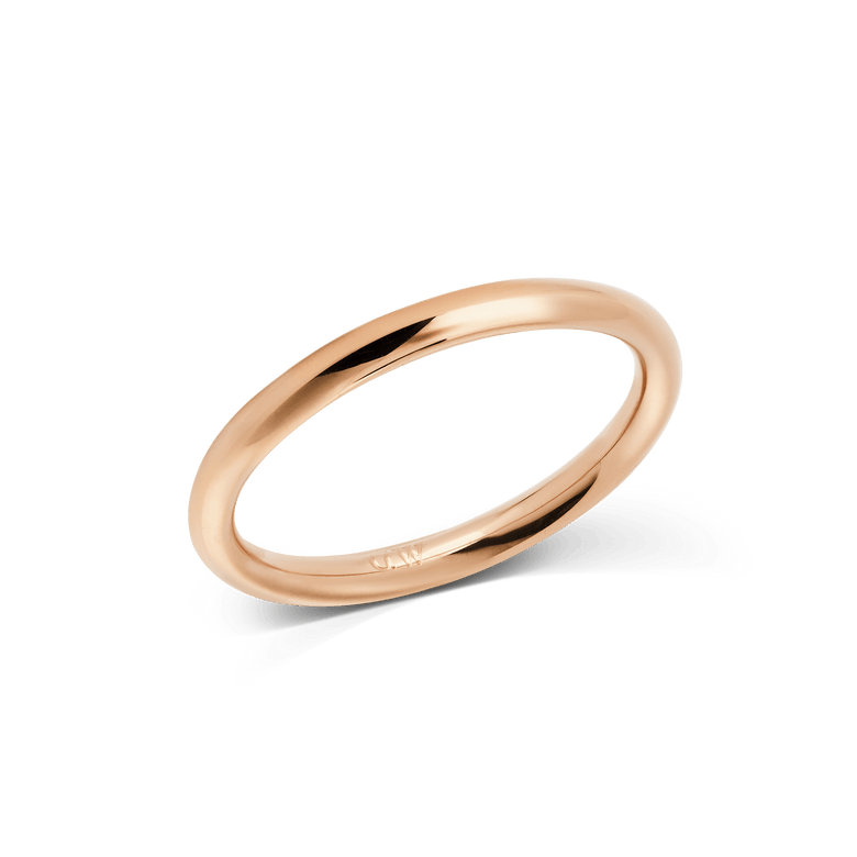 Arch Ring Rose Gold 2.5mm
