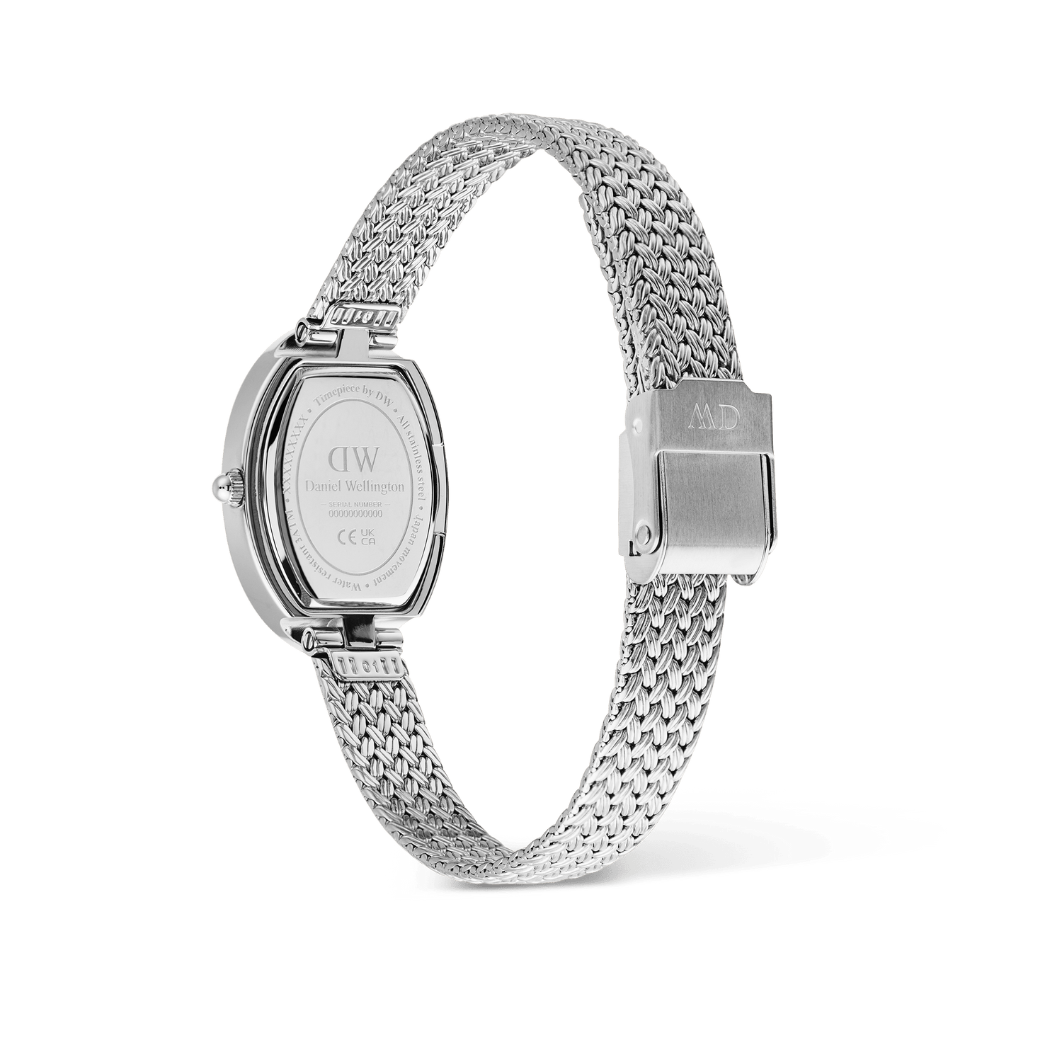 Juliette Braided Mesh White Sunray Silver