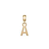 Letter Charm Gold