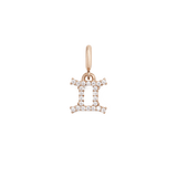 Zodiac Watch Charm Rose Gold